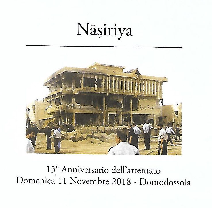 Copertina libretto Nassiriya 